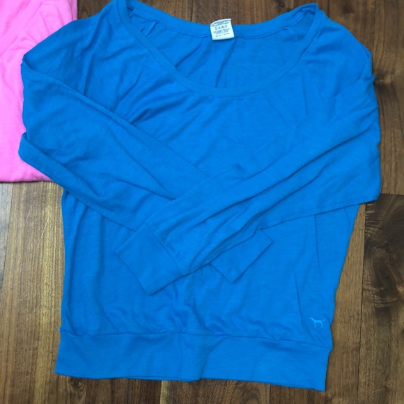 Victoria’s Secret pink longsleeve T-shirt bundle - Picture 3 of 4